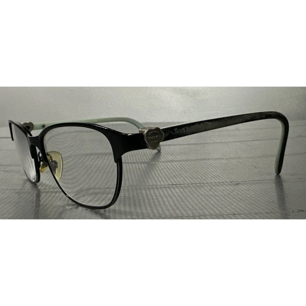 Tiffany Co. Heart Accent Eyeglasses Frames Italy Tf 1072 6007 a 51-15 135